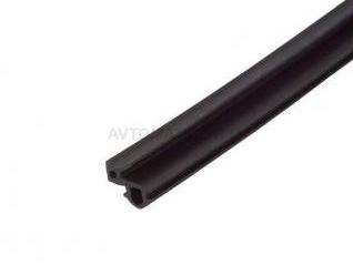 Уплотнитель совместим с профилем KBE 255 (стеклопакет), EPDM, чёрный
