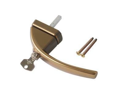 Ручка оконная с ключом Roto Swing, 37 мм, бронза