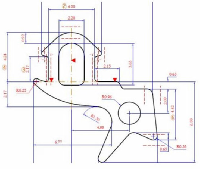 Уплотнитель совместим с профилем KBE 255 (стеклопакет), EPDM, чёрный