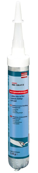 Клей-герметик COSMO HD-100.412, антикоррозийный sealant, черный (310мл)