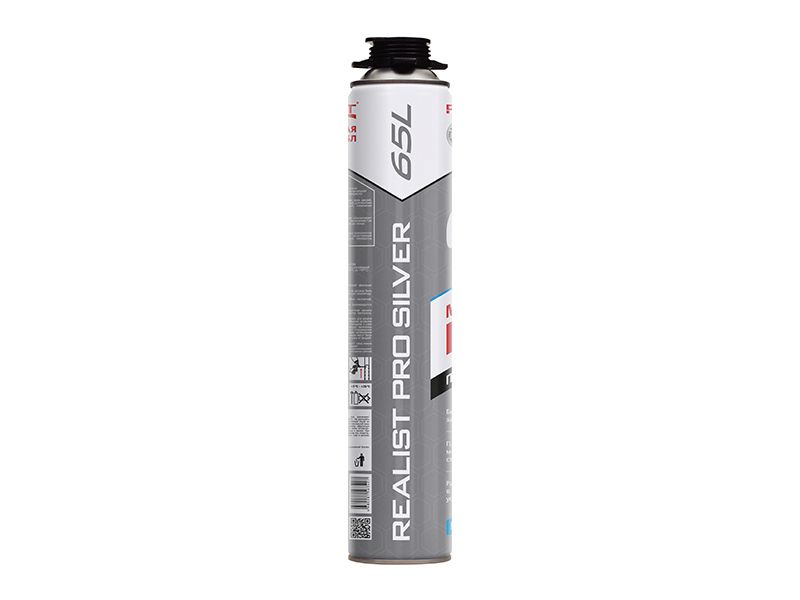 Пена монтажная профессиональная REALIST PRO Silver 65л зимняя
