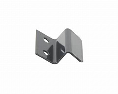 Кронштейн Bauset металл 10мм для МС нижний RAL7016