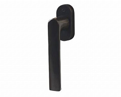 Ручка оконная алюминиевая HOPPE Hamburg SecuForte, штифт vario fit 32-42 мм, 45°, 2 винта М5х45, 2 винта М5х50, коричневая