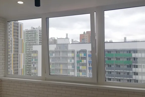 Замена остекления с холодного на тёплое без изменения фасада