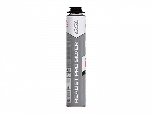 Пена монтажная профессиональная REALIST PRO Silver 65л зимняя